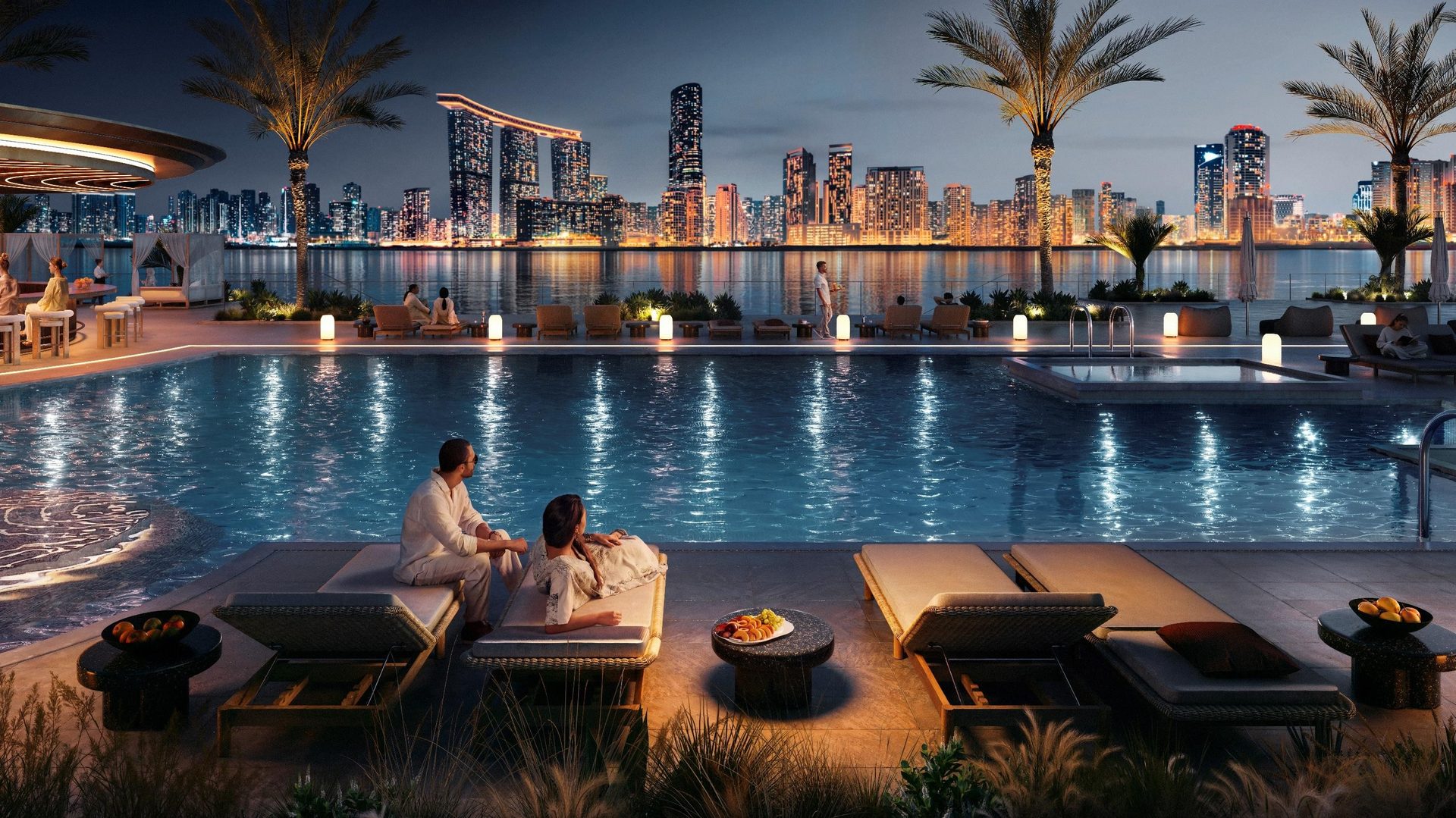Waterfront wellness club