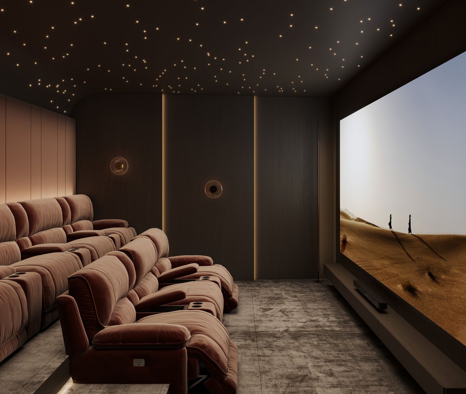 The Artery Residences — Private cinema