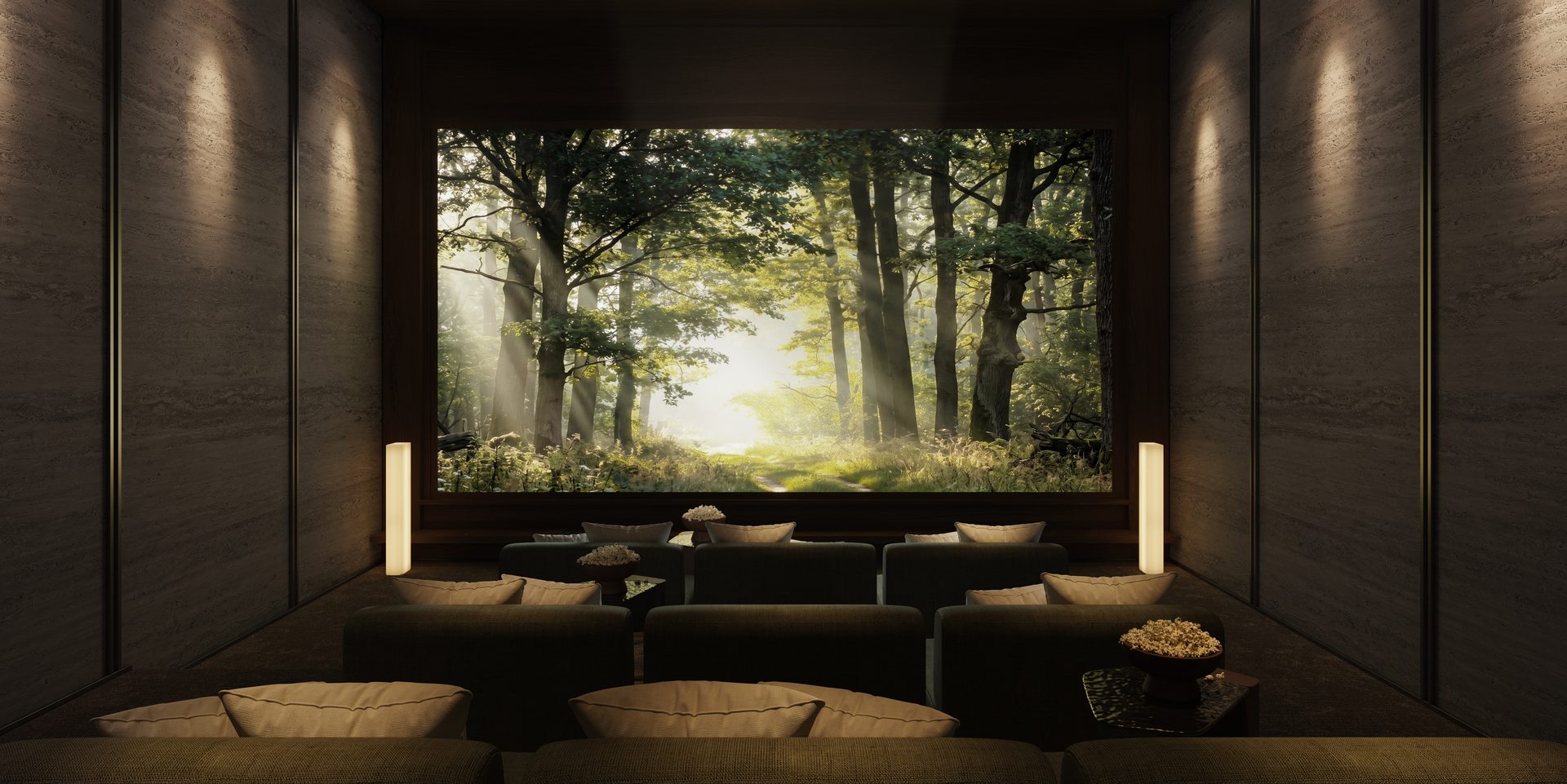 Cinema room at Sei Saadiyat