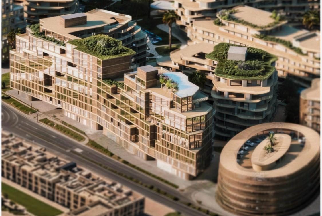 The Wadi — aerial render